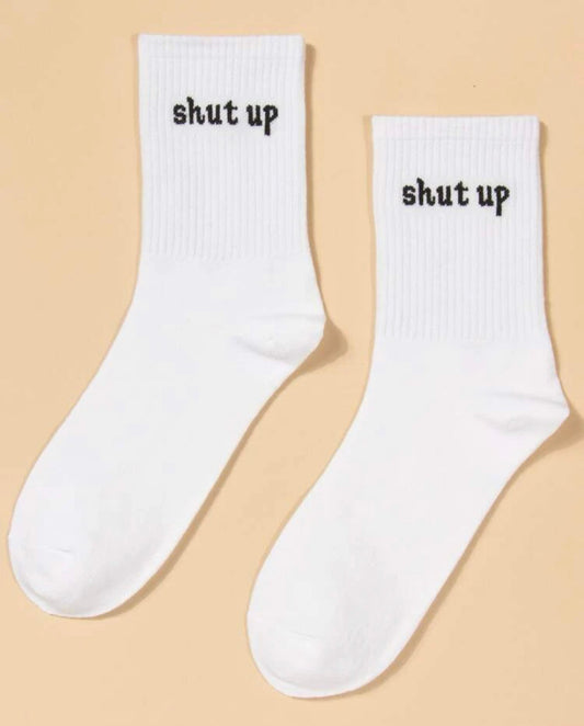Shut up socks 