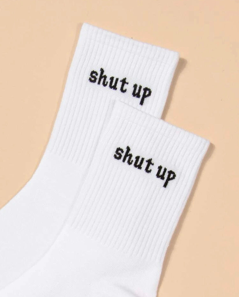 Shut up socks 