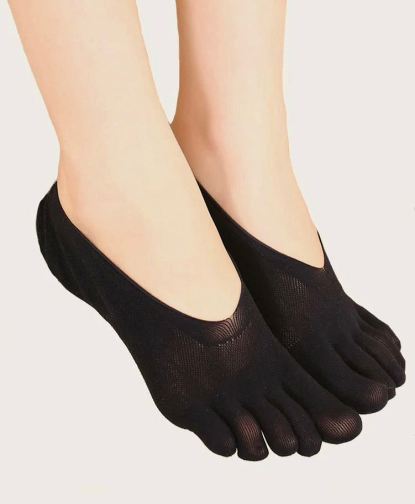 No Show Socks with Fingers 
