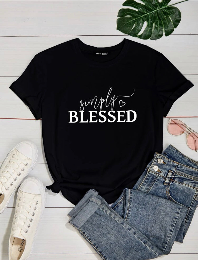 SIMPLY BLESSED T-shirt 